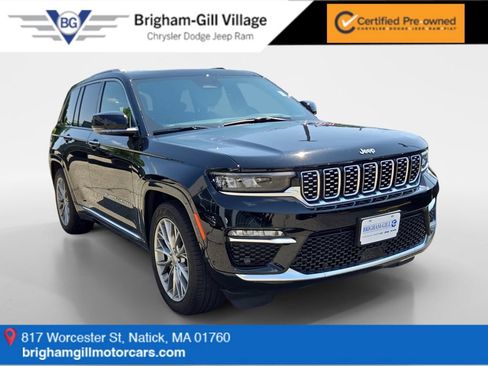 Certified 2023 Jeep Grand Cherokee Summit w/ Adv Protech Group IV AWD/4WD image 1
