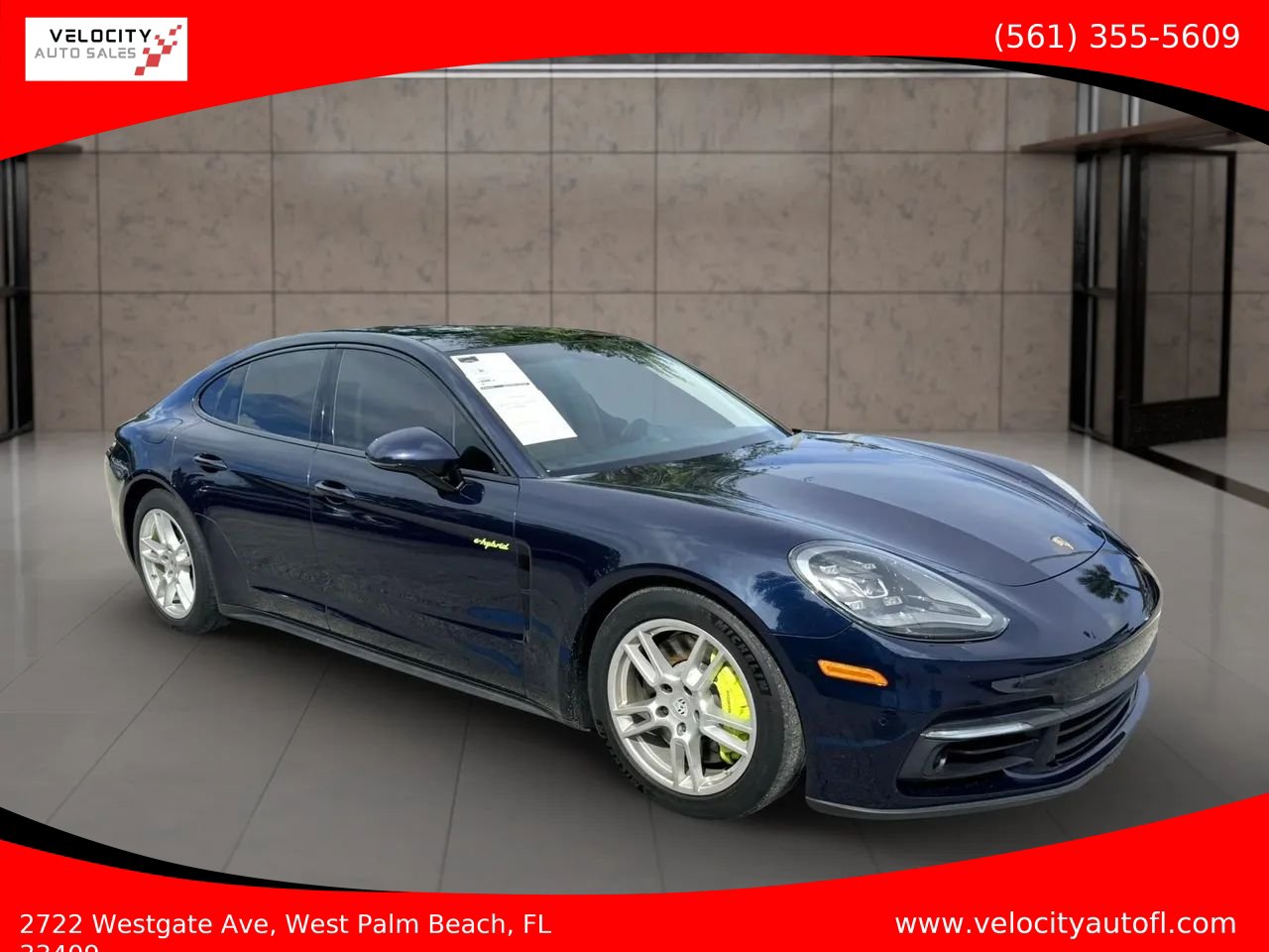 Used 2018 Porsche Panamera 4 AWD/4WD image 1
