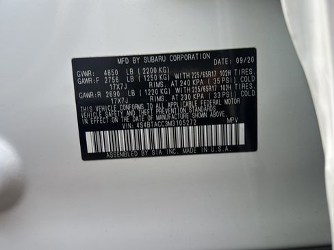 Used 2021 Subaru Outback Premium image 44