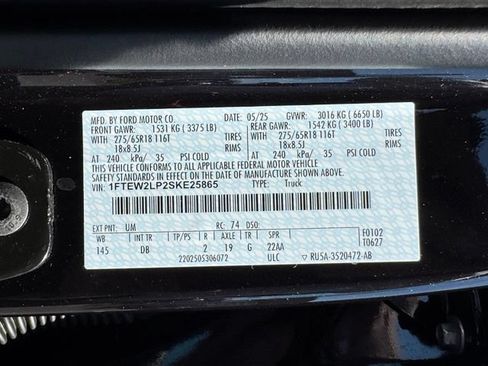 Certified 2025 Ford F150 STX AWD/4WD image 46
