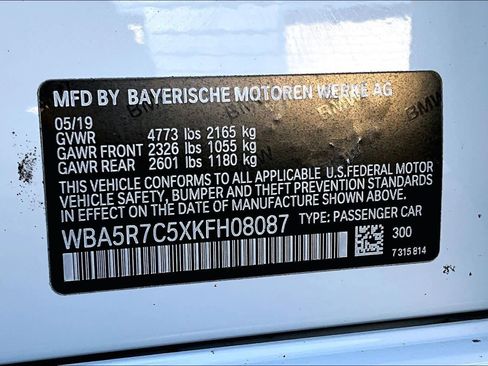 Used 2019 BMW 330i xDrive 330i xDrive w/ Driving Assistance Package image 34