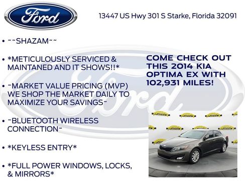 Used 2014 Kia Optima EX FWD image 5