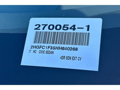 Used 2017 Honda Civic EX-T image 2