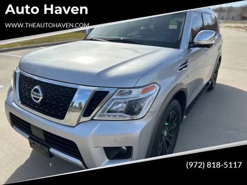 Used 2017 Nissan Armada Platinum w/ Captain Seat Package RWD image 35