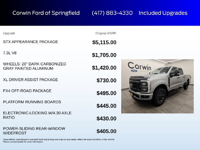 Certified 2024 Ford F250 XL w/ STX Appearance Package AWD/4WD image 6