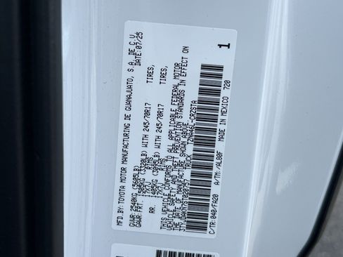 New 2025 Toyota Tacoma SR image 22