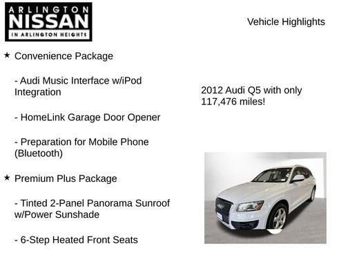 Used 2012 Audi Q5 2.0T Premium Plus AWD/4WD image 7