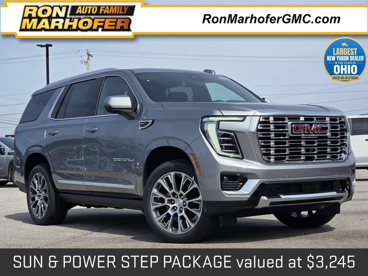 New 2026 GMC Yukon Denali w/ Sun & Power Step Package AWD/4WD 360° Tour