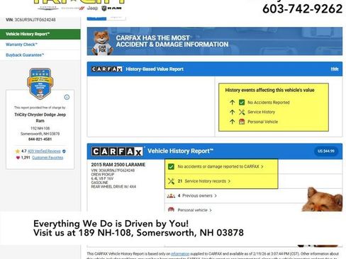 Used 2015 RAM 2500 Laramie image 11