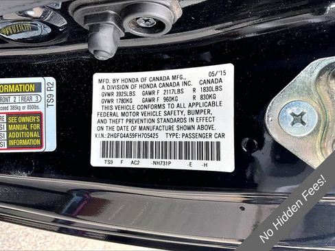 Used 2015 Honda Civic Si image 28