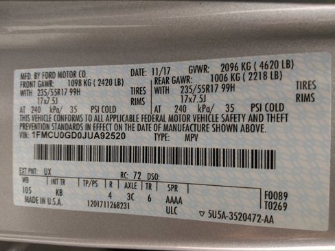 Used 2018 Ford Escape SE image 33