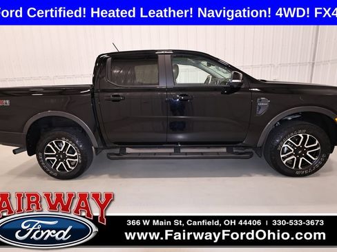 Certified 2024 Ford Ranger Lariat w/ FX4 Off-Road Package AWD/4WD image 1