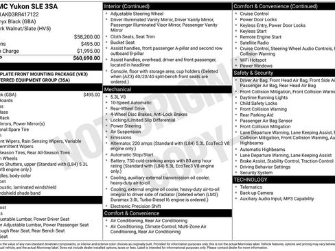 Used 2024 GMC Yukon SLE RWD image 28