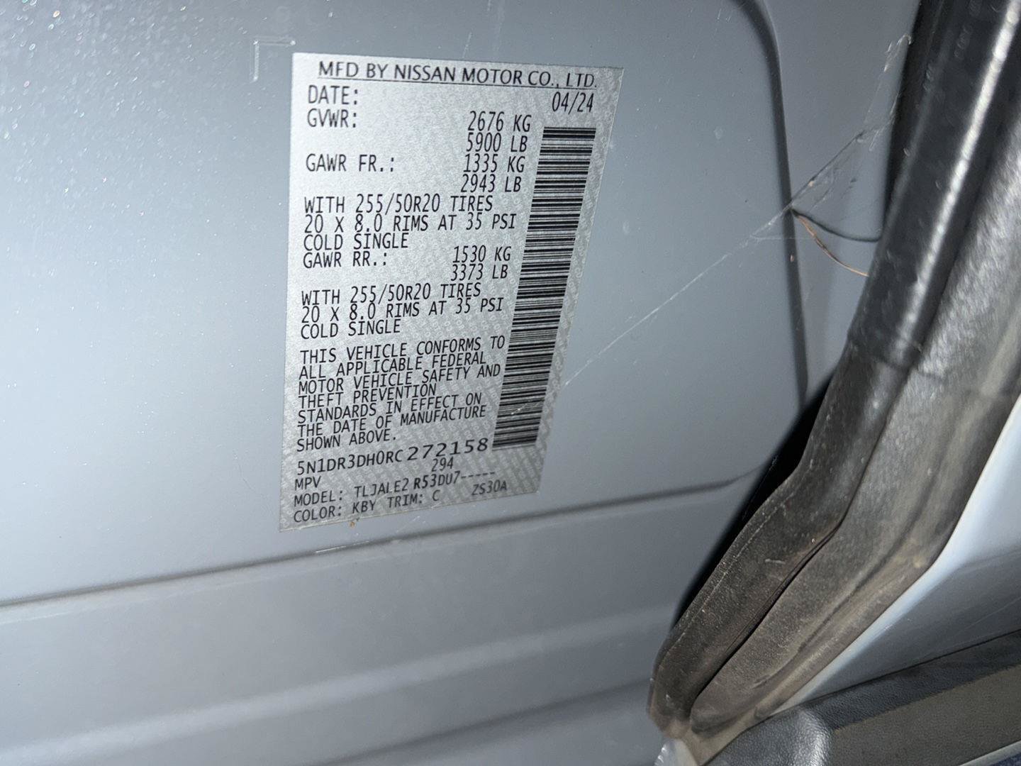 Used 2024 Nissan Pathfinder Platinum FWD image 45