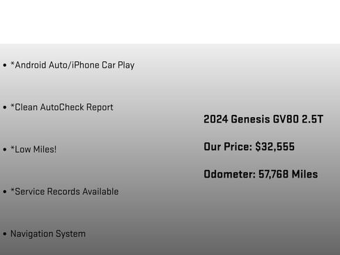 Used 2024 Genesis GV80 2.5T image 12