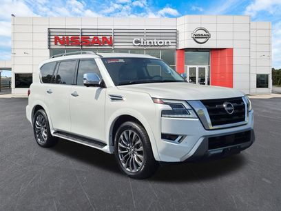 Used 2023 Nissan Armada Platinum w/ Captain's Chairs Package