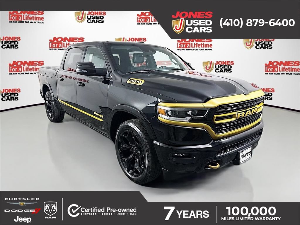 Used 2023 RAM 1500 Limited w/ Body Color Bumper Group AWD/4WD image 1