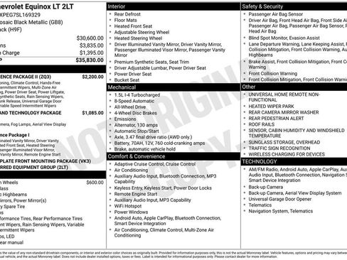 Used 2025 Chevrolet Equinox LT w/ Convenience Package II AWD/4WD image 2