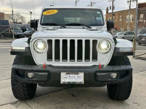 Used 2021 Jeep Wrangler Unlimited Rubicon w/ Steel Bumper Group AWD/4WD image 2