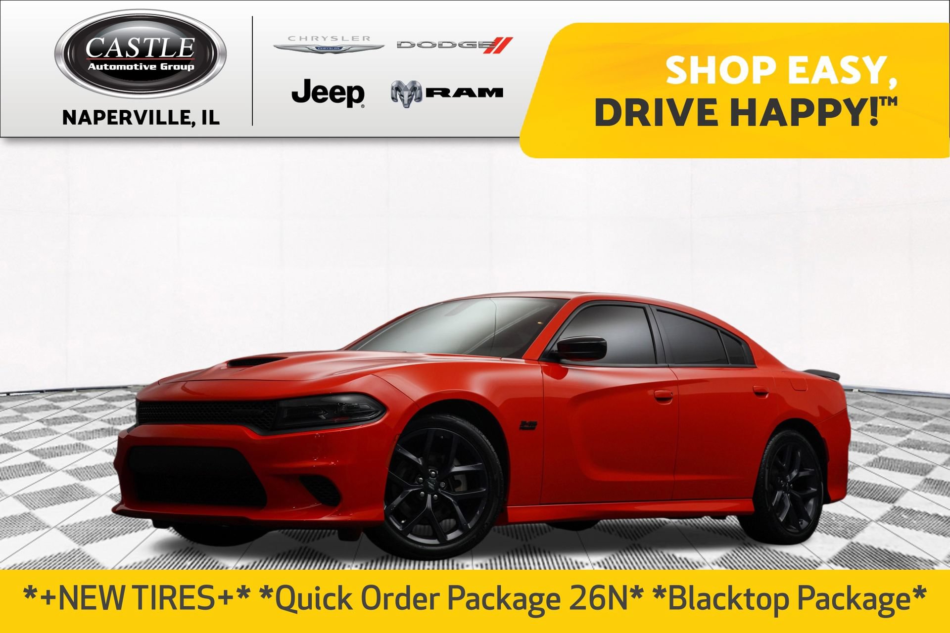 Used 2023 Dodge Charger R/T w/ Blacktop Package RWD image 1