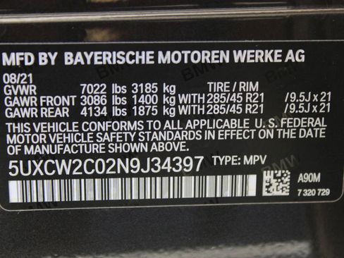 Used 2022 BMW X7 xDrive40i w/ Premium Package image 10