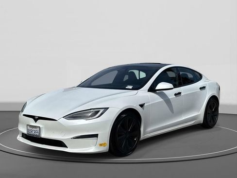 Used 2021 Tesla Model S Plaid AWD/4WD image 1
