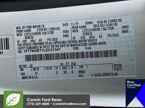 Used 2020 Ford F250 Limited w/ FX4 Off-Road Package image 38