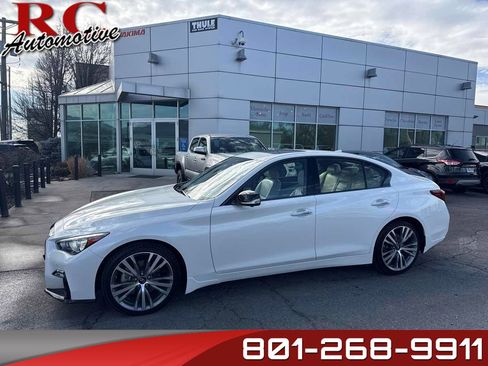 Used 2023 INFINITI Q50 Sensory image 1