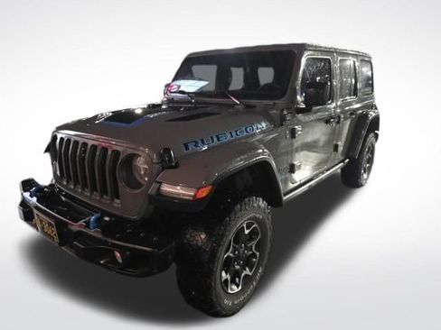 Used 2022 Jeep Wrangler Unlimited Rubicon 4xe w/ Steel Bumper Group image 1