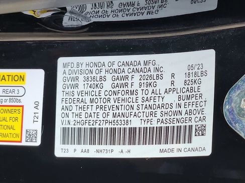 Used 2023 Honda Civic LX image 27