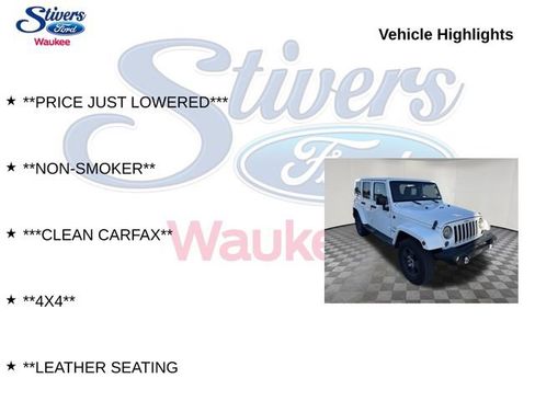 Used 2016 Jeep Wrangler Unlimited Sahara w/ Max Tow Package AWD/4WD image 9