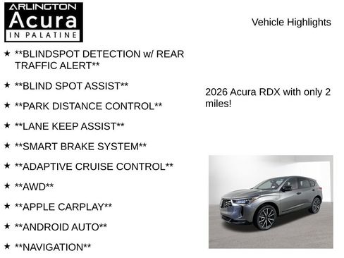 New 2026 Acura RDX A-Spec image 7