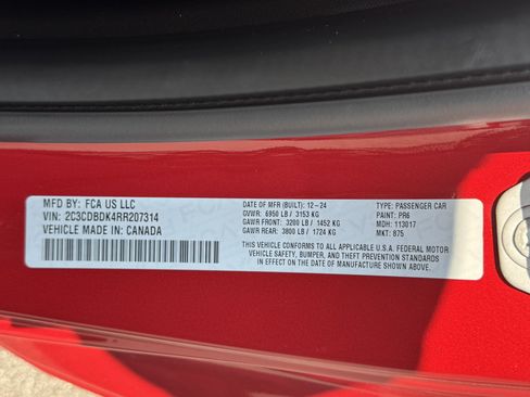 Used 2024 Dodge Charger Daytona Scat Pack w/ Plus Group AWD/4WD image 32