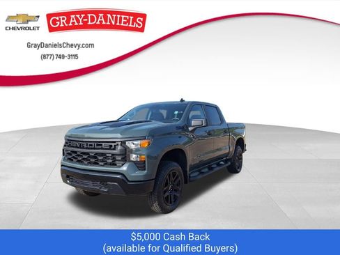 New 2026 Chevrolet Silverado 1500 Custom Trail Boss w/ Turbomax Blackout Package image 1