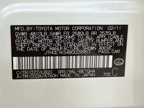 Used 2011 Lexus GS 350 AWD w/ Luxury Value Edition image 40
