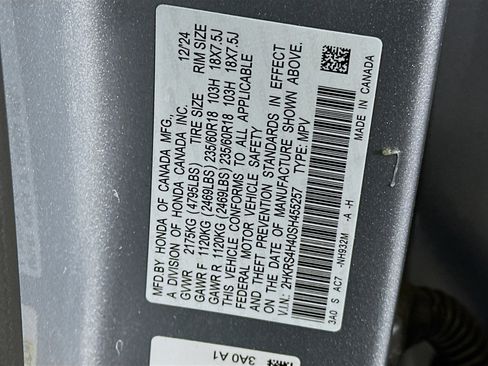 Used 2025 Honda CR-V EX image 12