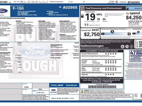 Used 2025 Ford F150 Lariat w/ Equipment Group 502A High AWD/4WD image 24