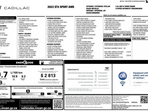 Used 2023 Cadillac XT4 Sport image 8