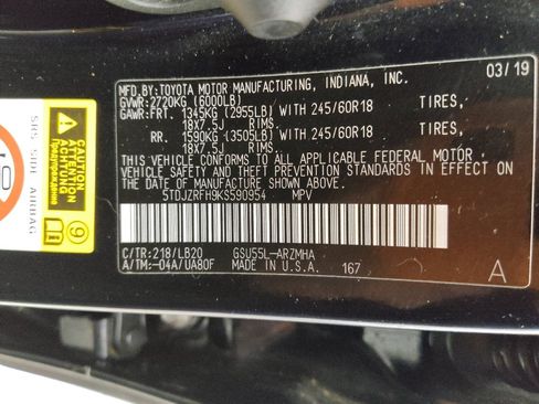 Used 2019 Toyota Highlander XLE image 33