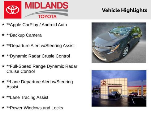 Used 2024 Toyota Corolla LE FWD image 2