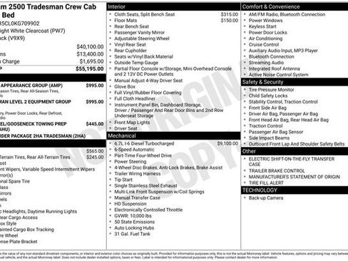Used 2019 RAM 2500 Tradesman image 15