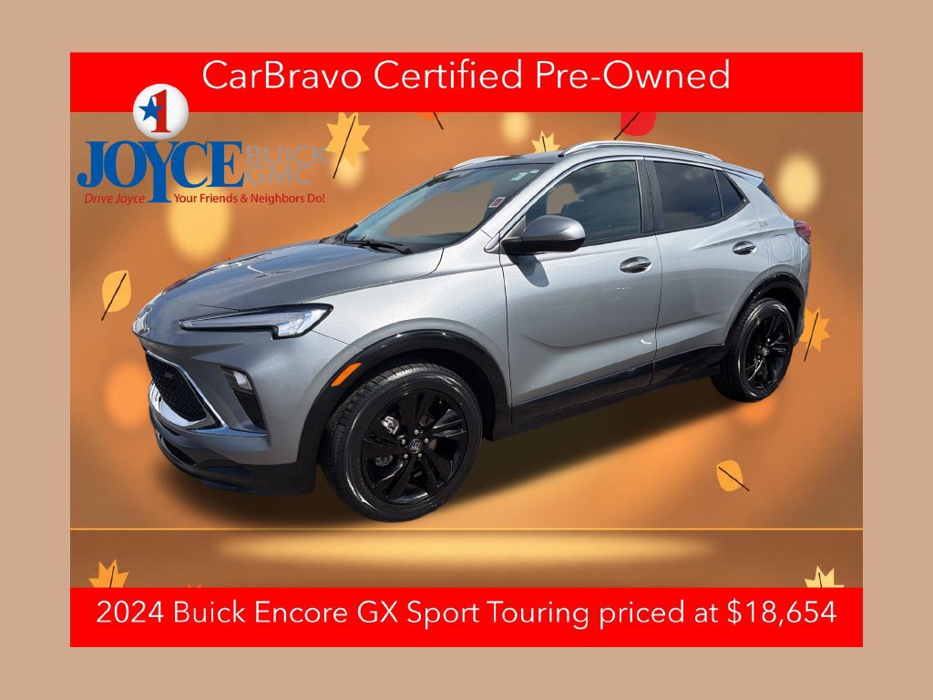 Certified 2024 Buick Encore GX Sport Touring w/ Comfort Package FWD 360° Tour