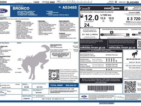 Used 2025 Ford Bronco Big Bend AWD/4WD image 17