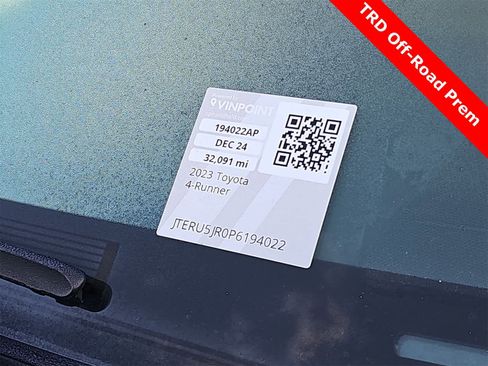 Used 2023 Toyota 4Runner TRD Off-Road Premium w/ Moonroof Package image 25