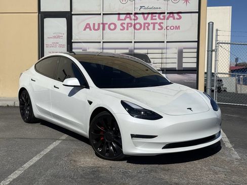 Used 2023 Tesla Model 3 Performance AWD/4WD image 2