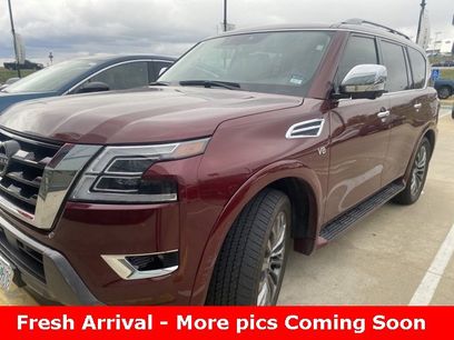 Used 2021 Nissan Armada Platinum w/ Captain's Chairs Package