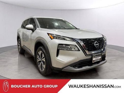 Certified 2023 Nissan Rogue SV w/ SV Premium B Package AWD/4WD image 1
