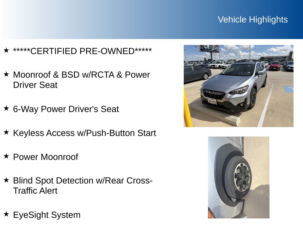 Certified 2023 Subaru Crosstrek 2.0i Premium AWD/4WD image 5