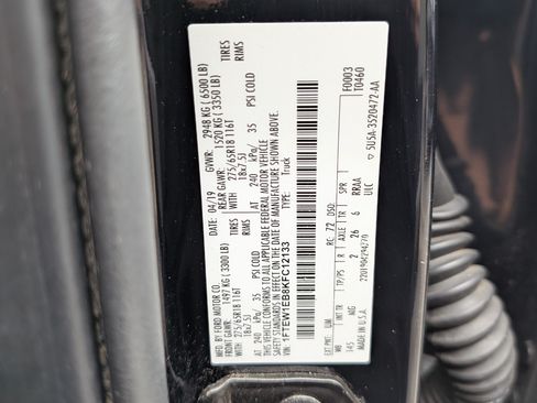 Used 2019 Ford F150 XLT w/ Equipment Group 302A Luxury AWD/4WD image 35
