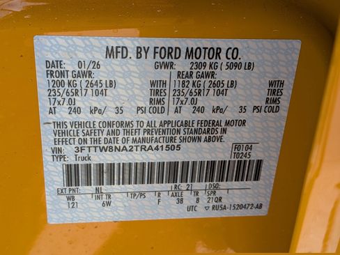 New 2026 Ford Maverick Tremor AWD/4WD image 16